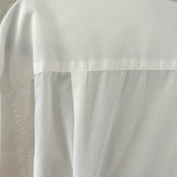 "Garden Script" Banana Republic Button-Down Hand-Painted Floral Shirt - Picture 11 of 11